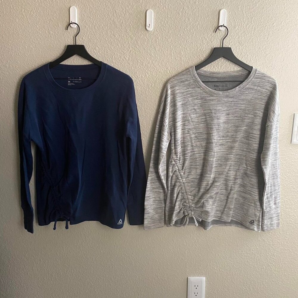 Two Reebok Women's Crewneck